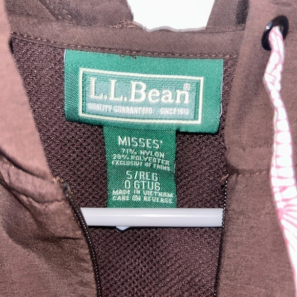 LL Bean Lightweight 1/2 Zip Pullover Hoodie Size Misses Small/ Regular - Picture 5 of 5